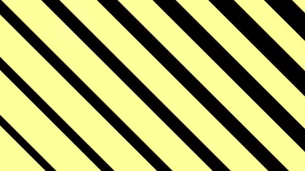 ループビデオスクリーンセーバー黄色のトーンで動きデジタルレンダリングでボリュームのある正方形の数字 — ストック動画