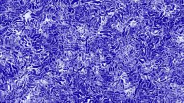 Video klipsi soyut desen mavi sıçrama 4k yavaş çekim