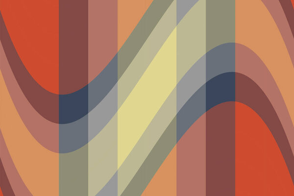 Динамические вихри цвета создают привлекательный визуальный танец в теплых тонах.