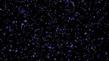 Parlayan yıldızlar gece gökyüzünün karanlık alanını canlı renklerle aydınlatırlar..