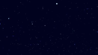 Gece gökyüzünde ışıl ışıl parlayan yıldızların büyüleyici görüntüsüne tanık olun..