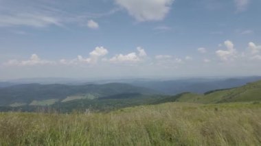 Polonya 'nın Bieszczady dağlarındaki 