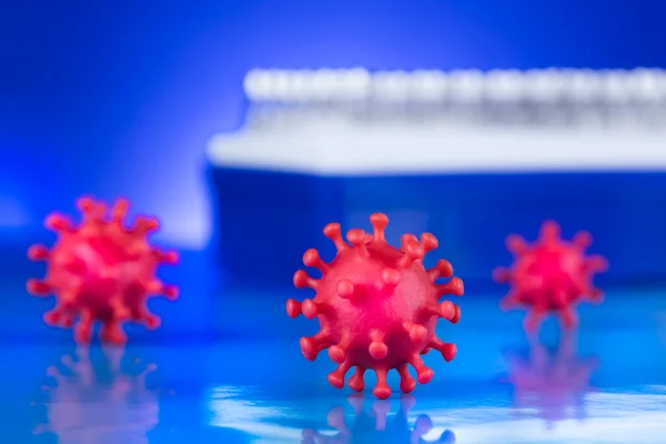Pandemik Sağlık Riski Konsepti Korona Virüsü Stok Resim