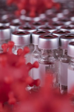 Virüs hücreleri enfekte, salgın sağlık