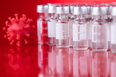 Virüs hücreleri enfekte, salgın sağlık