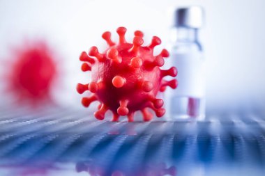 Coronavirus, aşı, sağlık tedavisi konsepti