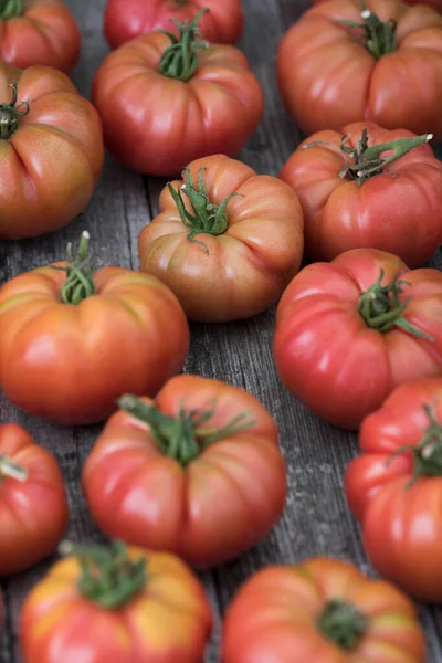 Органічна Їжа Безкоштовні Червоні Овочі Помідорів — стокове фото