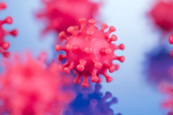 Viruset Närbild Coronavirus Koncept — Stockfoto