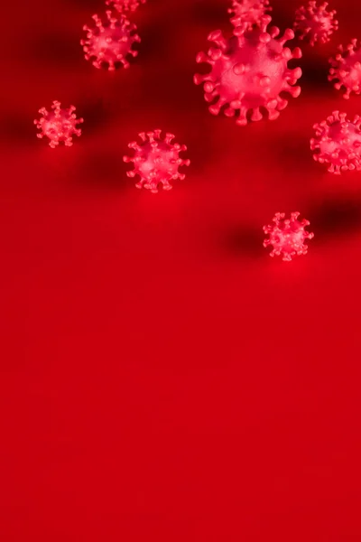 コロナウイルスSarsパンデミックの背景 — ストック写真
