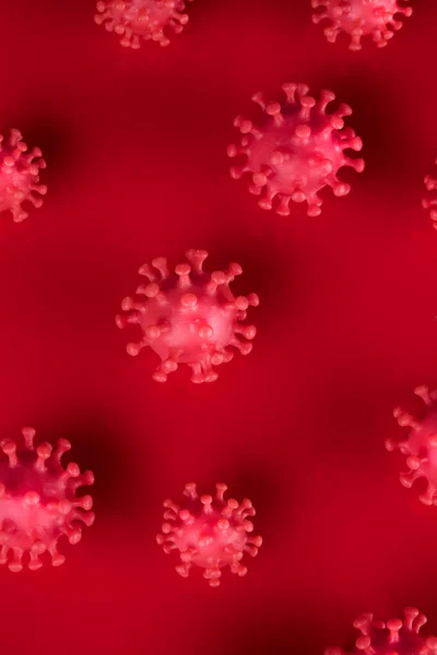 Virus Cells Infected Pandemic Medical Health — Stock Photo, Image