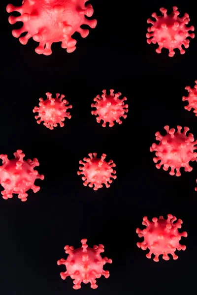 Viruset Närbild Coronavirus Koncept — Stockfoto