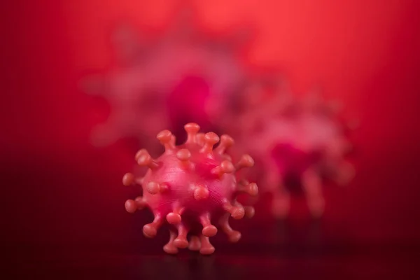 Virüs Hücreleri Enfekte Salgın Sağlık — Stok fotoğraf