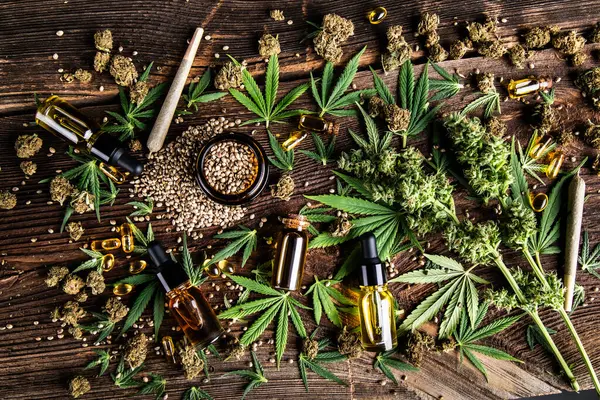 Cannabis Medical Marijuana — Zdjęcie stockowe