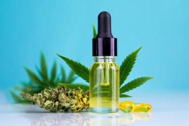 kenevir yağı şişesi