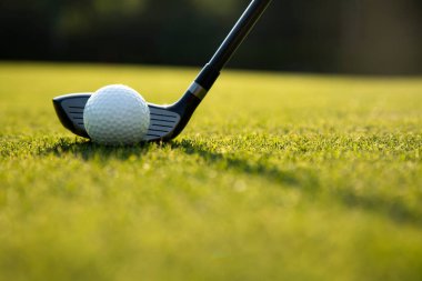 Golf topu ve golf club