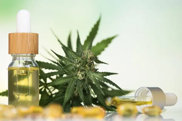 Cannabis Oil Cbd Medical Cannabis Oil Stock Picture