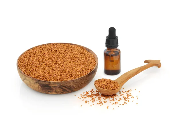 Camelina Flax Seed Health Food High Vitamin Inflammatory Skincare Has — Stock Photo, Image