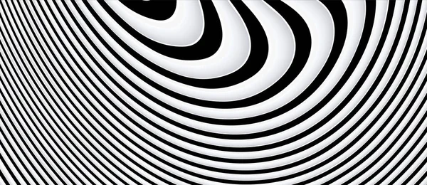 Білий Абстрактний Фон Біло Сірі Смуги Елегантний Хвилястий Смугастий Візерунок — стоковий вектор