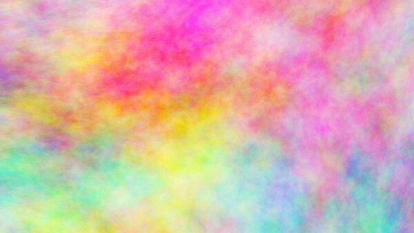 Абстрактный акварель, красочная акварель с разноцветным рисунком, абстрактное искусство 3D рендеринг.