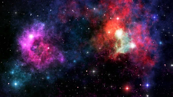 Туманности Звезды Космический Фон Красивая Картина Вселенной Галактиками Космические Туманности — стоковое фото
