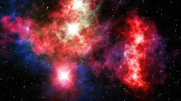 Туманности Звезды Космический Фон Красивая Картина Вселенной Галактиками Космические Туманности — стоковое фото
