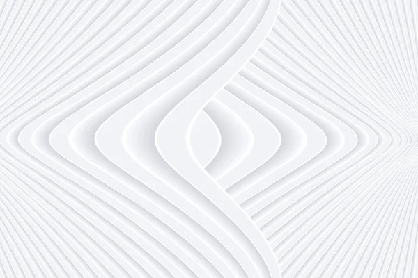 Białe Paski Wzór Tło Linie Projektowania Abstrakcyjne Symetryczne Minimalne Białe — Wektor stockowy