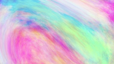 Soyut suluboya arkaplan, çizgili çok renkli fırça desenli kağıt desenli renkli akvaryum 3D çizim çizimi.