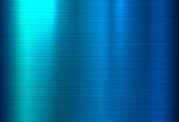 Blue Metallic Background Brushed Metal Texture Pattern Vector Illustration — Stock Vector
