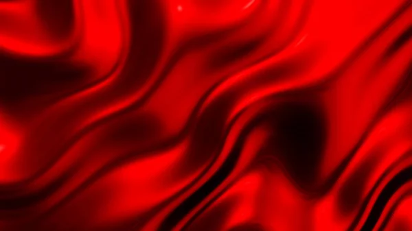 Red Metal Texture Interesting Waves Pattern Silk Textile Wavy Design — Stockfoto