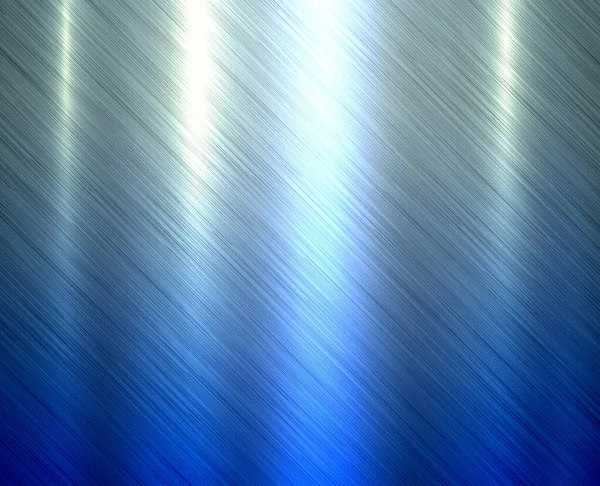 Metal Silver Blue Texture Background Brushed Metallic Texture Plate Pattern — Stock vektor