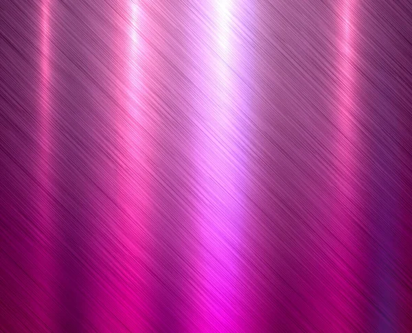 Fondo Textura Rosa Púrpura Metal Patrón Placa Textura Metálica Cepillada — Archivo Imágenes Vectoriales