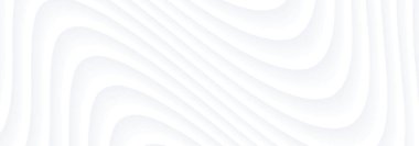 White srtiped background, 3d wavy stipes abstract background white gray elegant pattern, vector illustration.