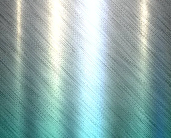 Metal Silver Blue Texture Background Brushed Metallic Texture Plate Pattern — Stok Vektör