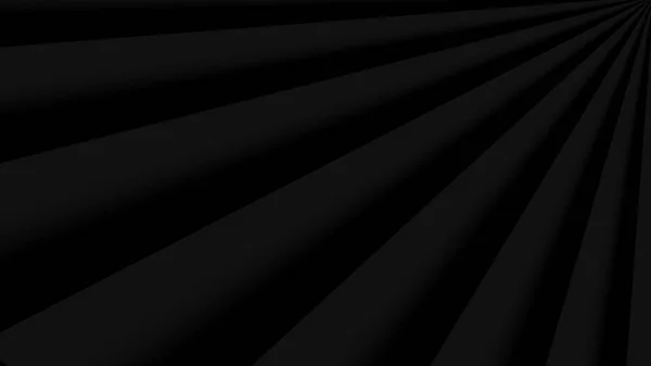 Абстрактный Черный Фон Трехмерным Рисунком Архитектура Минимальная Темно Серый Полосатый — стоковый вектор