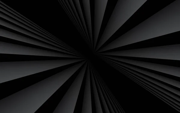 Abstract Black Background Lines Pattern Architecture Minimal Dark Gray Striped — Vettoriale Stock