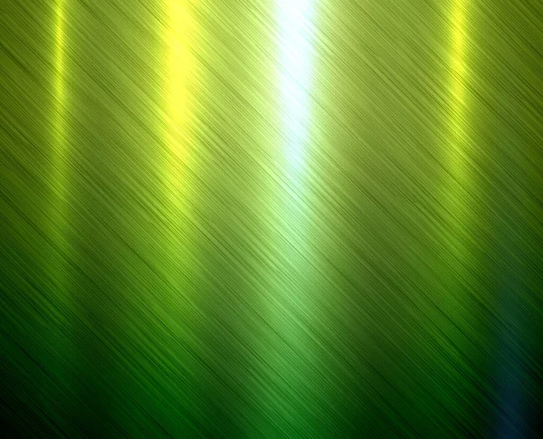 Metall Grüne Textur Hintergrund Gebürstete Metallische Textur Plattenmuster Mehrfarbige Vektorillustration — Stockvektor