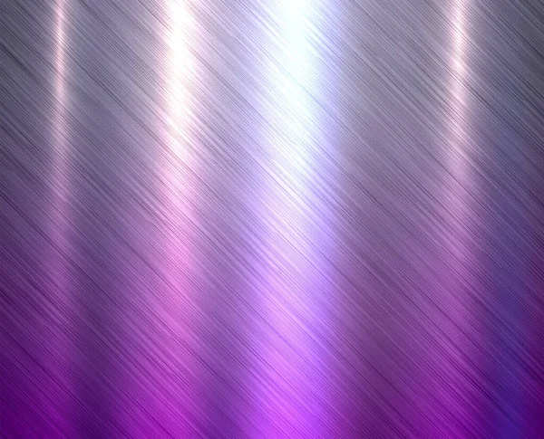 Fondo Textura Púrpura Plateada Metal Patrón Placa Textura Metálica Cepillada — Vector de stock