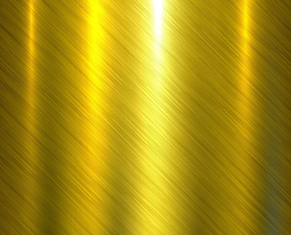 Metal Fundo Textura Ouro Escovado Padrão Placa Textura Metálica Ilustração — Vetor de Stock
