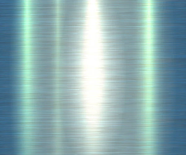 Metallstruktur Silberblau Glänzend Gebürsteter Metallischer Hintergrund Vektorillustration — Stockvektor