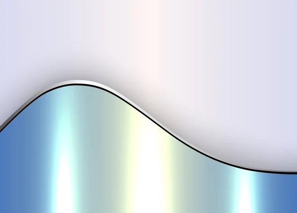 Fond Entreprise Abstrait Élégante Illustration Vectorielle Bleu Argenté — Image vectorielle