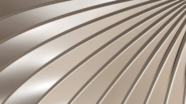 Silberne Hintergrundstreifen Wellenförmiges Muster Elegante Abstrakte Streifenmuster Minimal Weiß Graue — Stockfoto