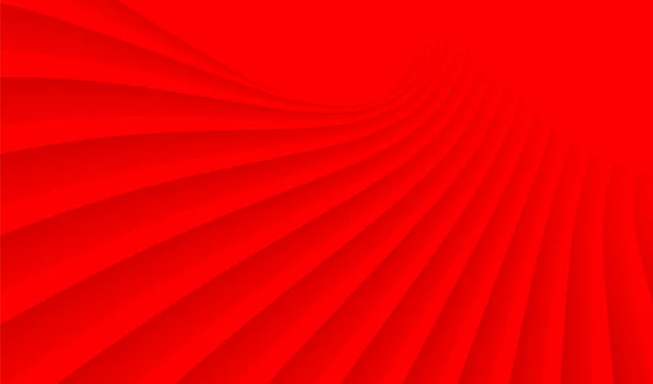 ビジネスプレゼンテーションのための最小限の赤い縞模様のベクトルの背景イラスト 3D建築の視点デザイン — ストックベクタ