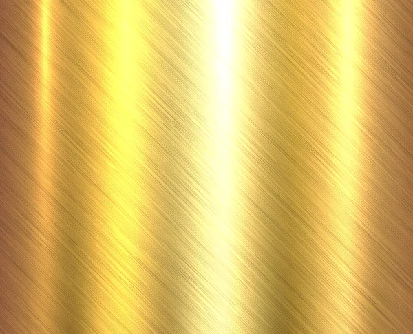 Metal Fundo Textura Ouro Escovado Padrão Placa Textura Metal Brilhante — Vetor de Stock