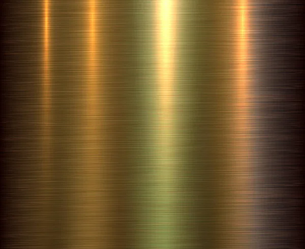 Metall Gold Textur Hintergrund Gebürstetes Metall Textur Plattenmuster Glänzende Metallische — Stockvektor
