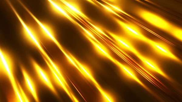 Gold Metallic Background Shiny Striped Metal Abstract Background Technology Lustrous — Stock Photo, Image