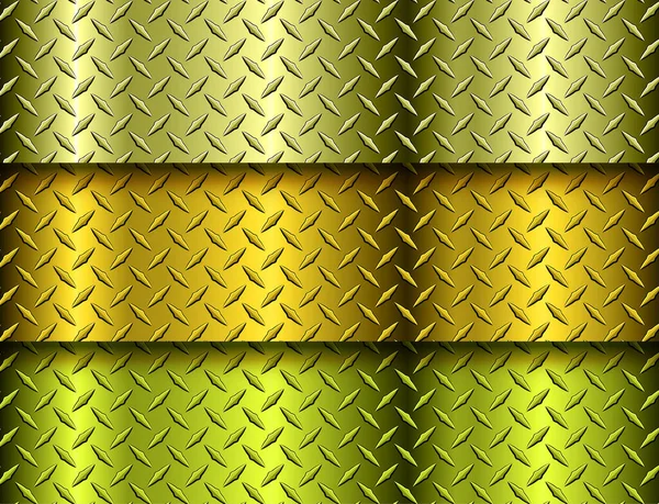 Textures Métalliques Brillant Plaque Diamant Textures Fonds Métalliques Motif Lustré — Image vectorielle