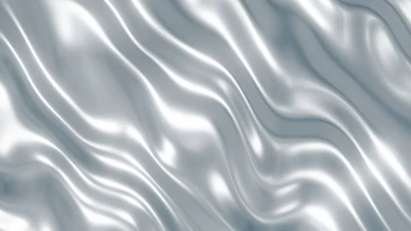 Tekuté Chrom Vlny Pozadí Lesklý Lesklý Kovový Vzor Textury Hedvábné — Stock fotografie