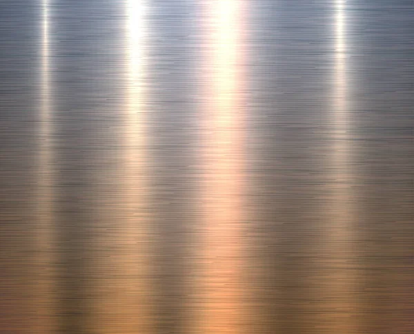 Metalen Zilver Goud Textuur Achtergrond Geborsteld Metalen Textuur Plaat Patroon — Stockvector
