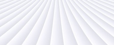 3d çizgili soyut beyaz arkaplan, simetrik mimari iş sunumu için en az çizgili vektör arkaplanı illüstrasyonu, 3d mimari perspektif tasarımı.