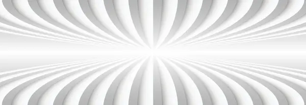 White Striped Pattern Background Lines Design Abstract Symmetrical Minimal White — Wektor stockowy
